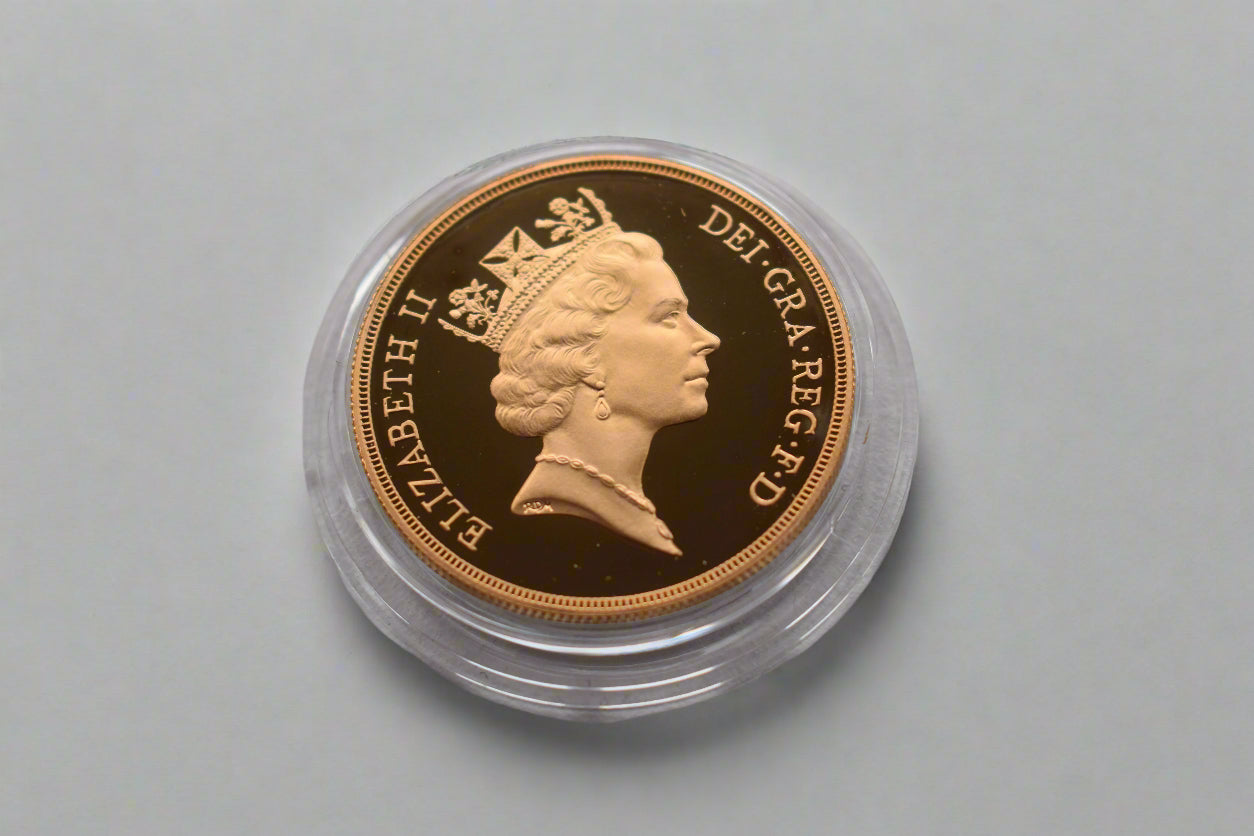 1994 RM George & Dragon Gold Proof 4 Coin Sovereign Set