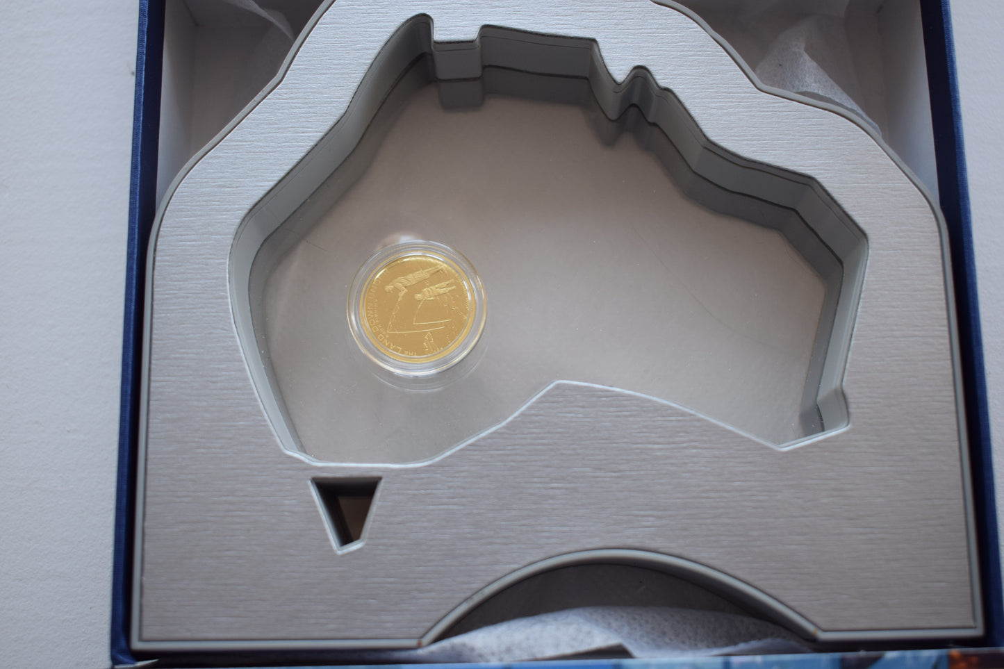 2014 Australia Mint The Land Down Under - Rock Fishing 1/4 Oz Gold Proof Coin