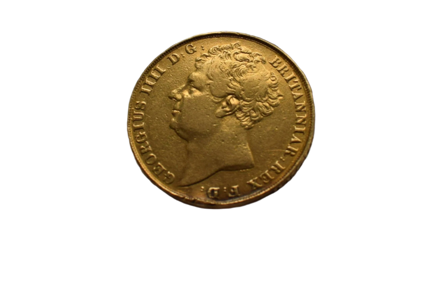 1823 Georgius IIII George & the Dragon Gold Double Sovereign