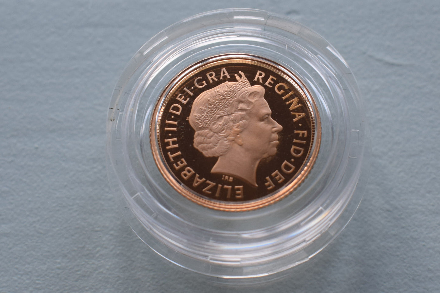 2005 RM George and Dragon Gold Proof Half Sovereign NO BOX NO COA