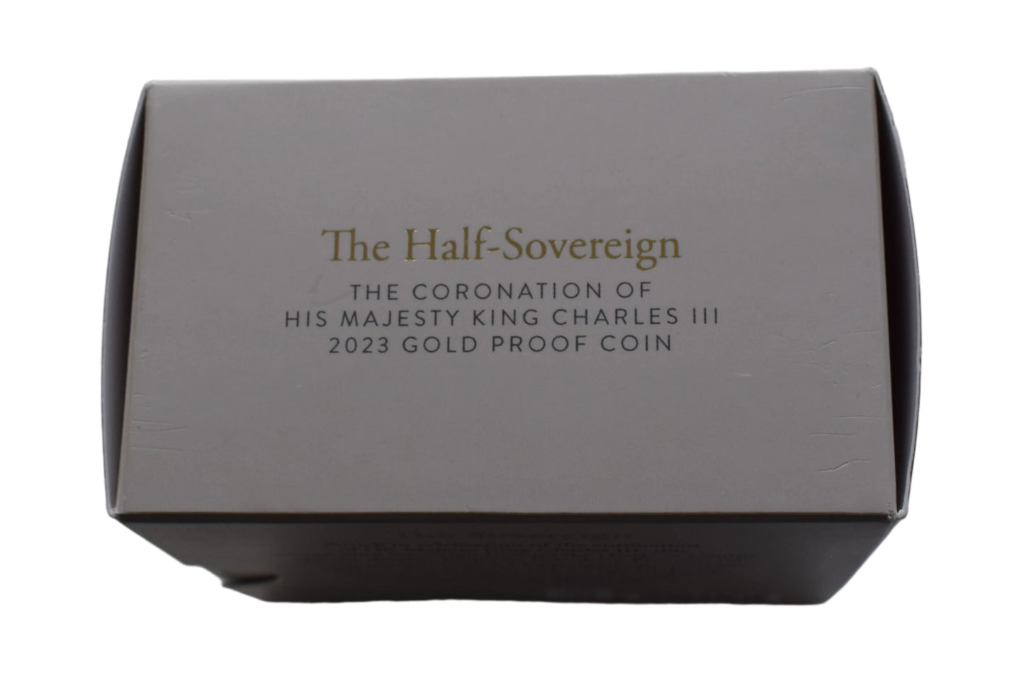 2023 Royal Mint Coronation Gold Proof Half Sovereign