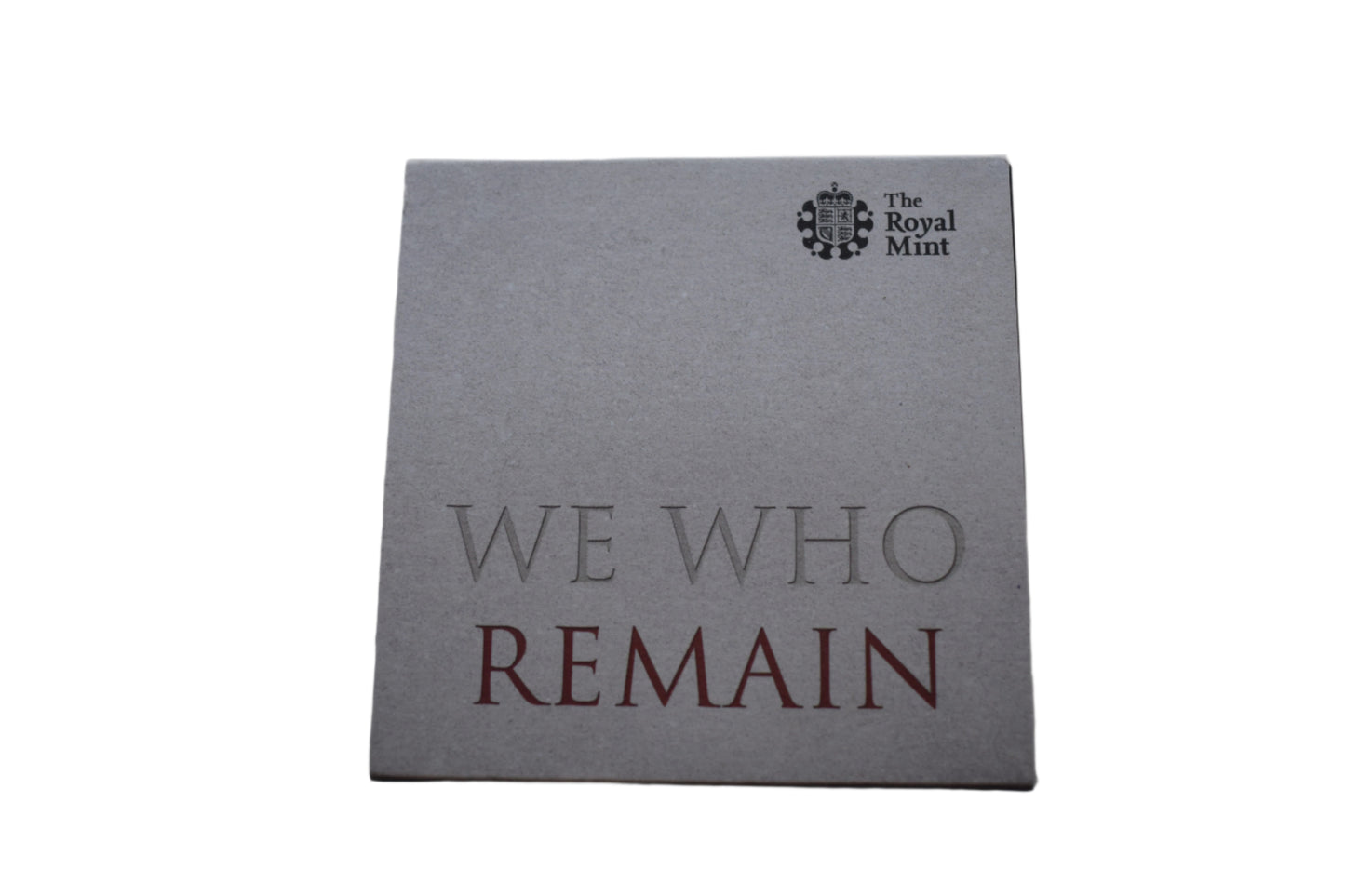 2015 Alderney We Who Remain Remembrance Day Poppy £5 Silver Proof Coin