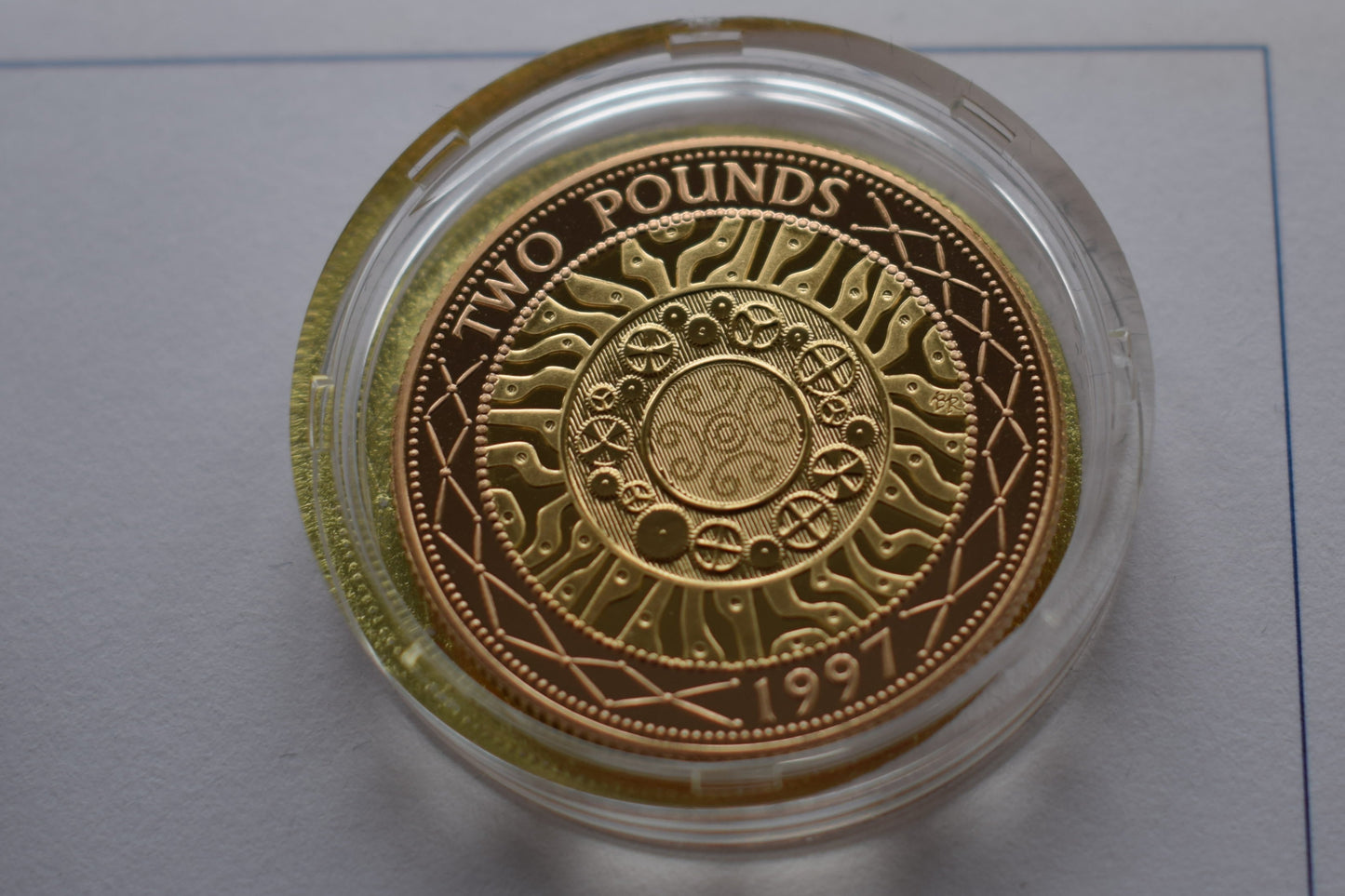1997 Royal Mint George & Dragon Gold Proof 4 Coin Sovereign Set