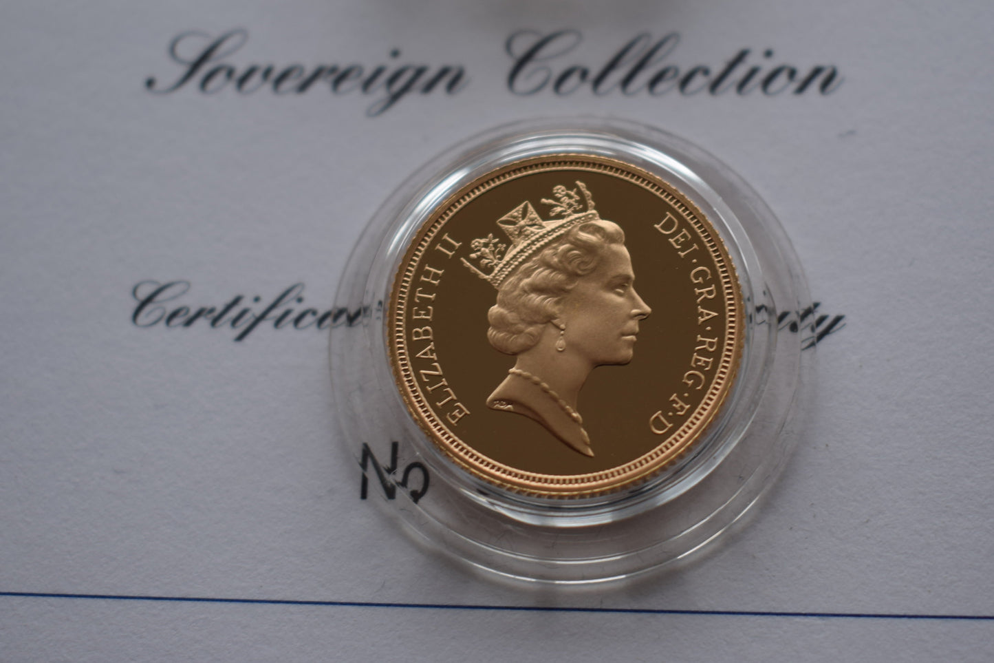 1997 Royal Mint George & Dragon Gold Proof 4 Coin Sovereign Set