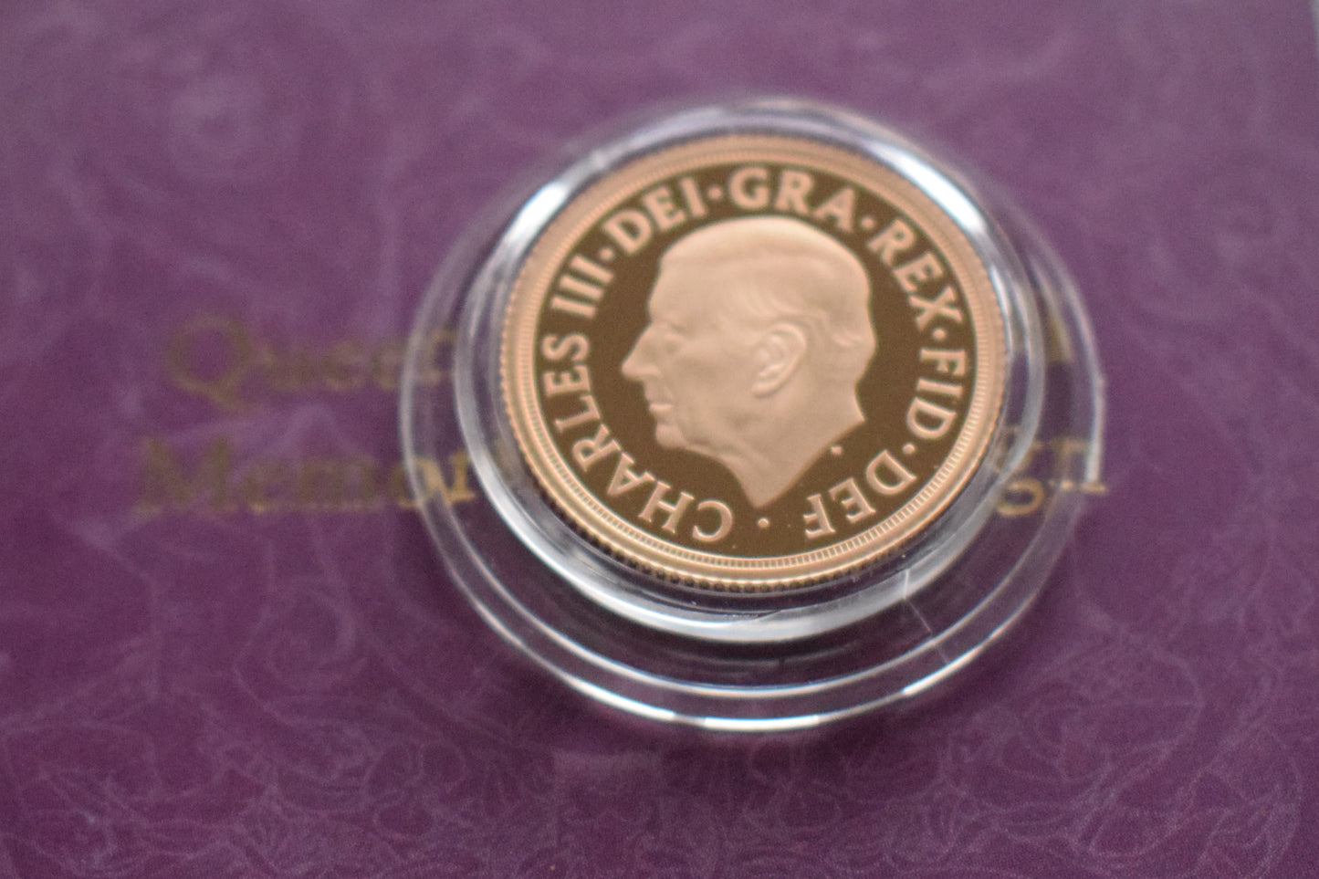 2022 RM QE II Memorial Gold Proof Sovereign