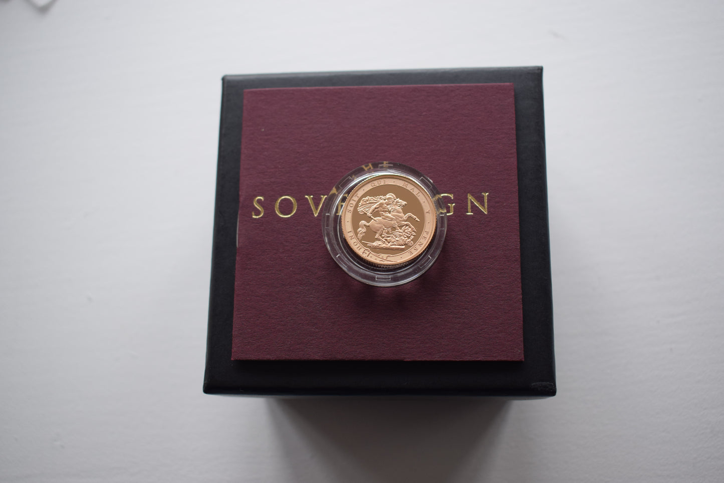 2017 Gold Proof Piedfort Sovereign
