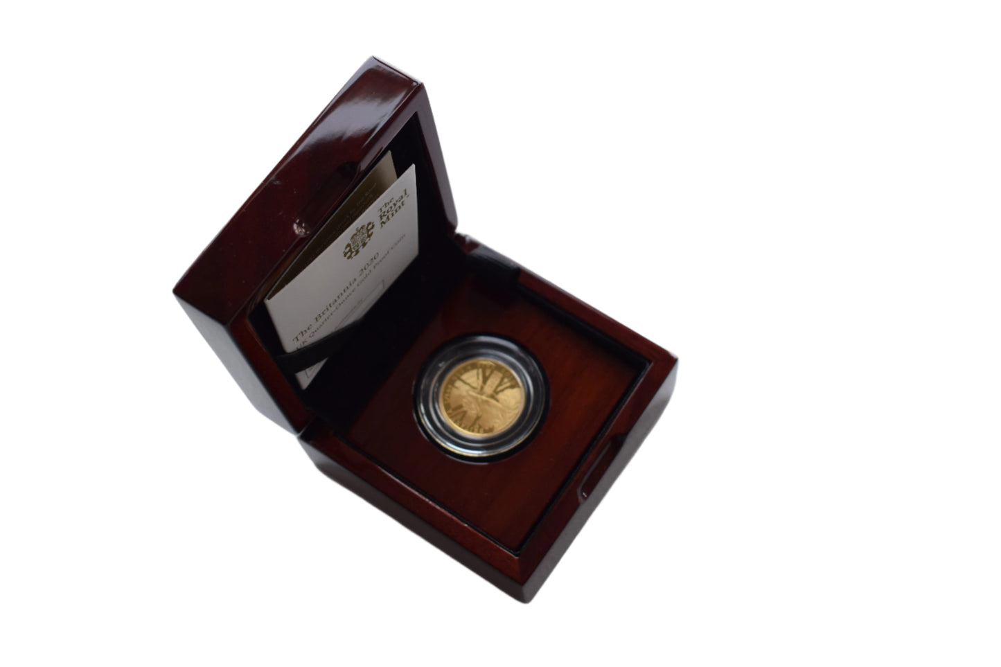 2020 Royal Mint Britannia 1/4 oz Gold Proof Coin