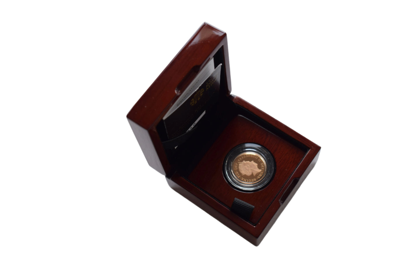 2015 RM QE II First Ed (5th Portrait) Gold Proof Sovereign