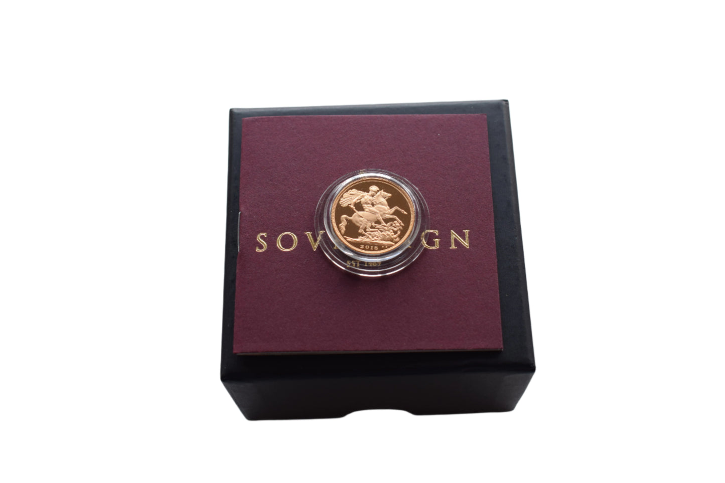 2015 RM QE II First Ed (5th Portrait) Gold Proof Sovereign