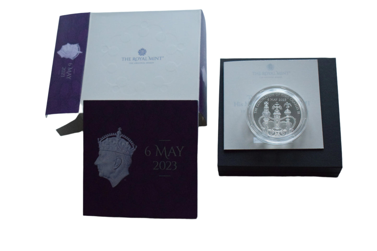 2023 Royal Mint King Charles III Coronation £5 Silver Proof Coin