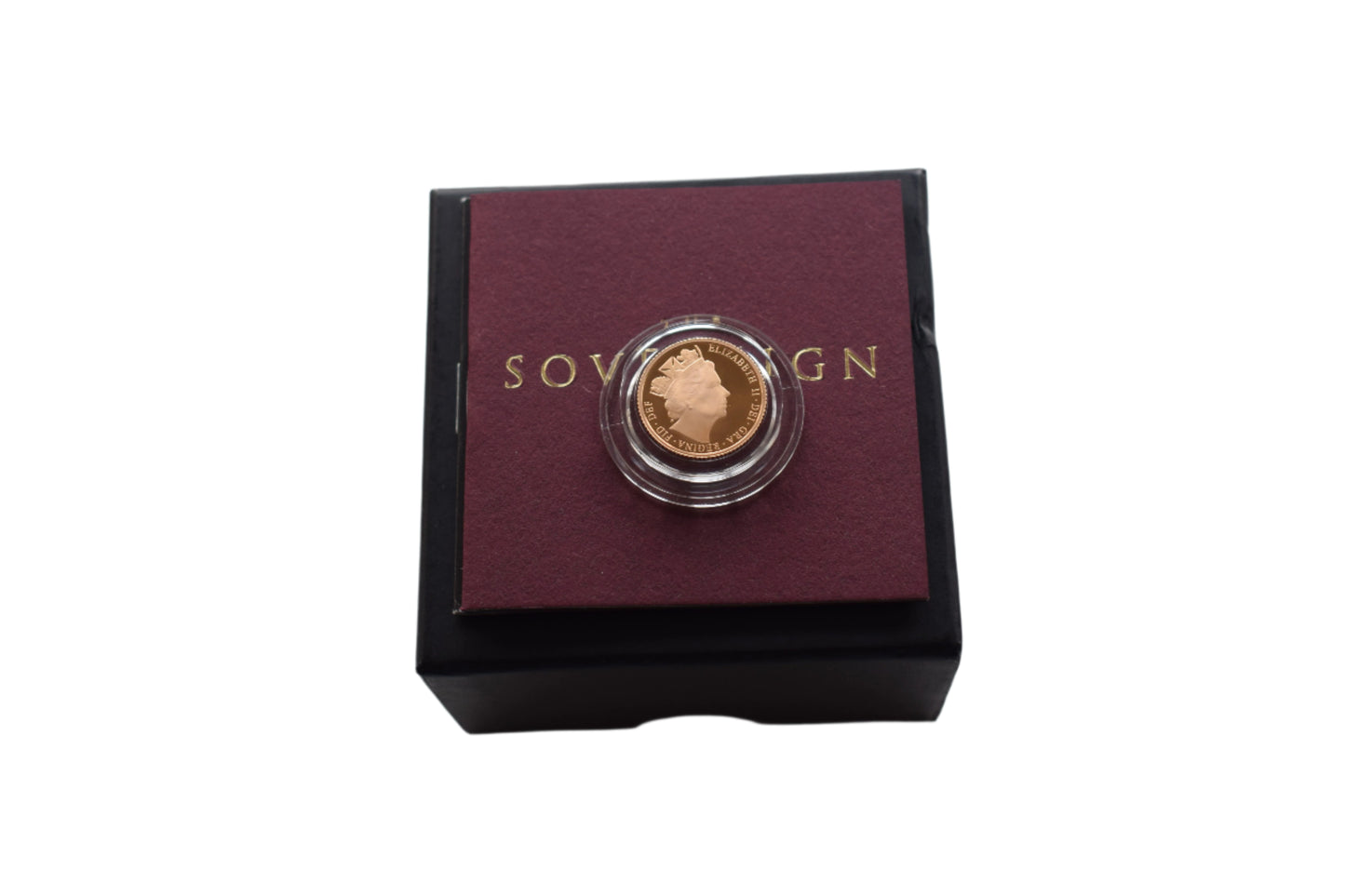 2016 RM QE II JAMES BUTLER Gold Proof Half Sovereign