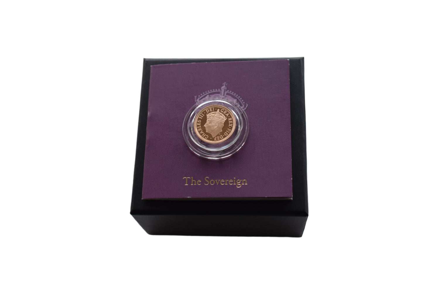 2023 Royal Mint Coronation Gold Proof Half Sovereign