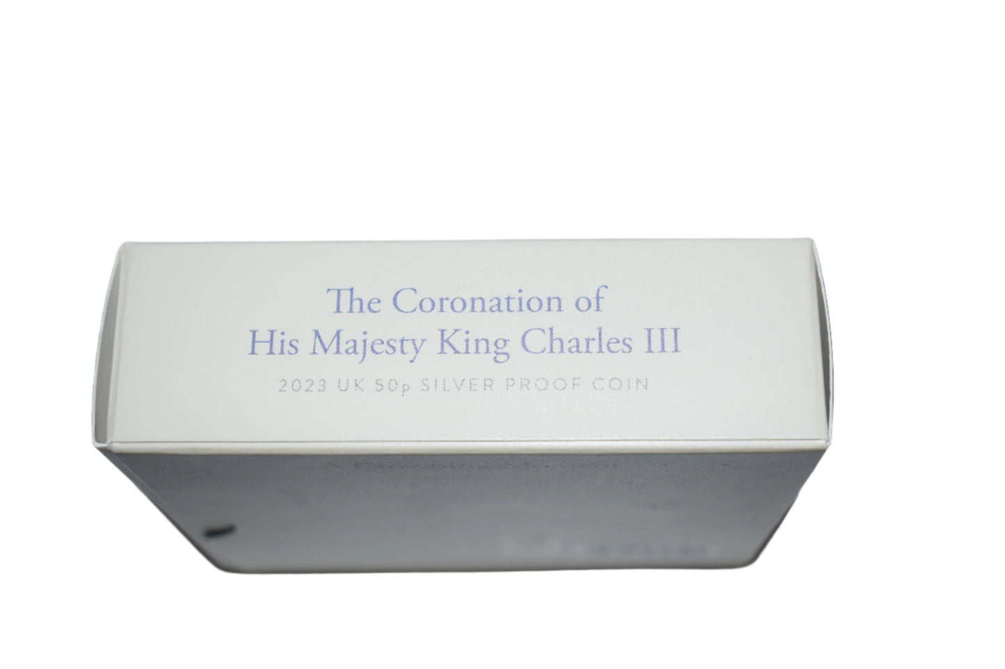 2023 Royal Mint Coronation of King Charles III 50p Silver Proof Coin