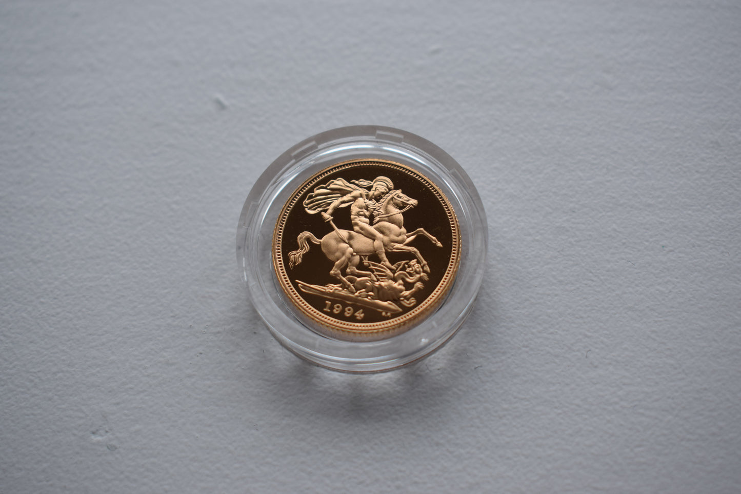 1994 RM George & Dragon Gold Proof 4 Coin Sovereign Set
