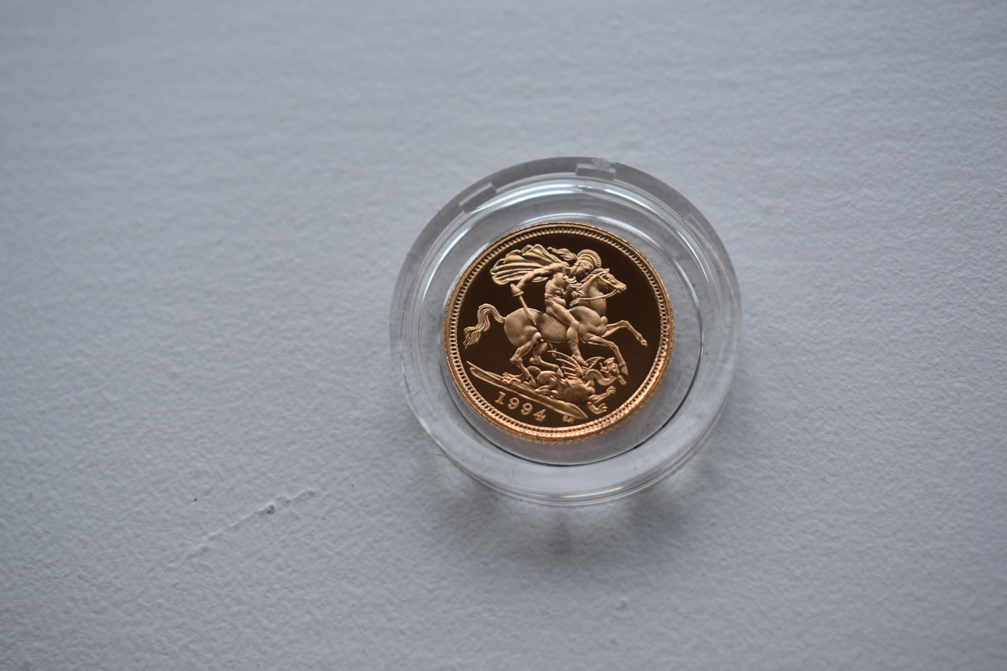 1994 RM George & Dragon Gold Proof 4 Coin Sovereign Set
