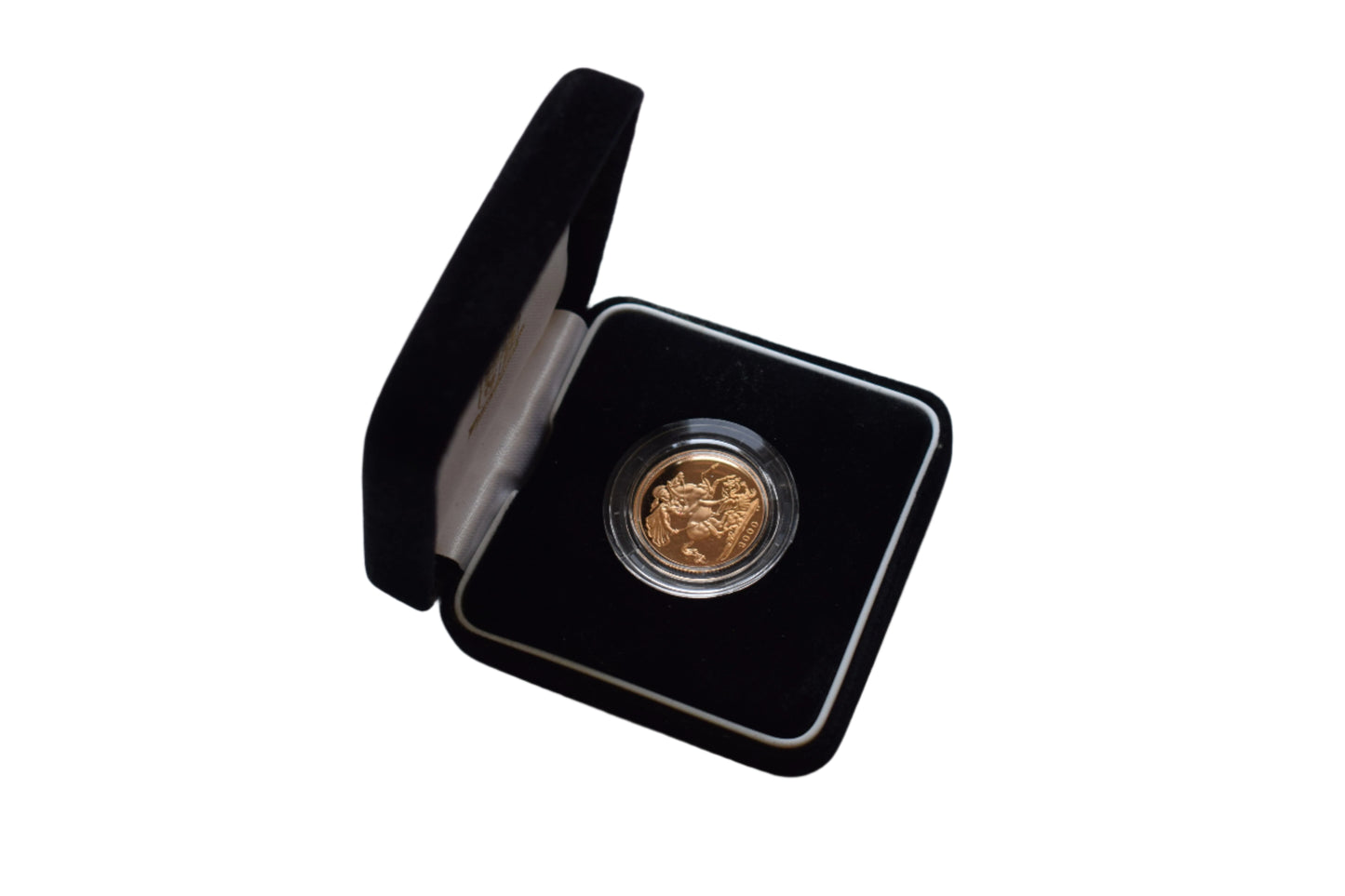 2000 RM QE II George & Dragon Gold Proof Sovereign