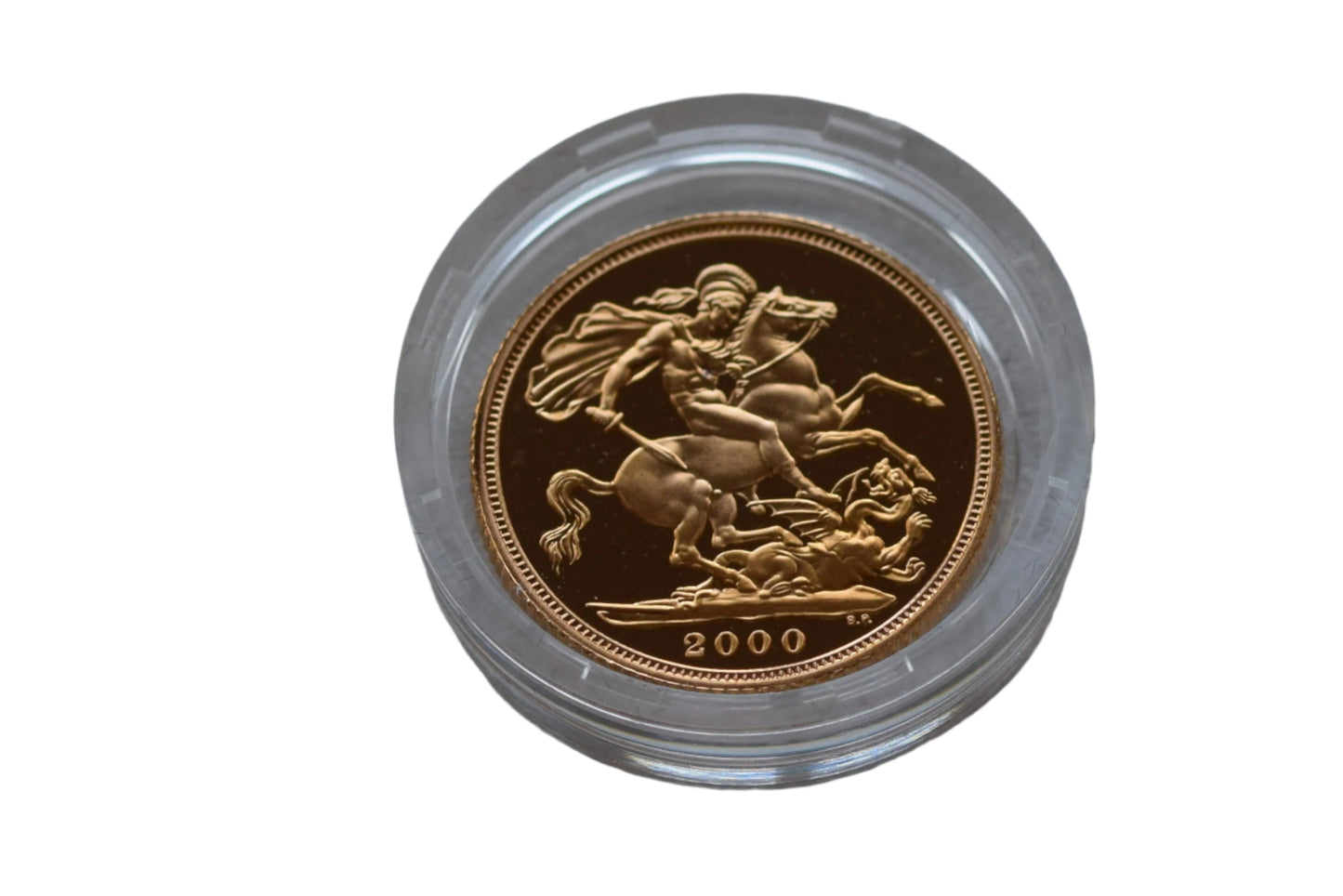 2000 RM QE II George & Dragon Gold Proof Sovereign