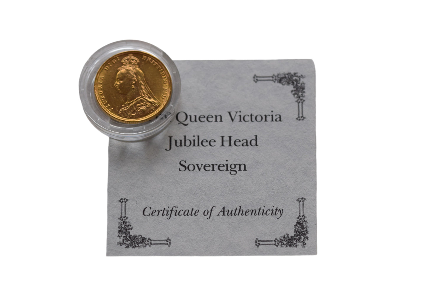 1892 Queen Victoria George & Dragon Gold Sovereign