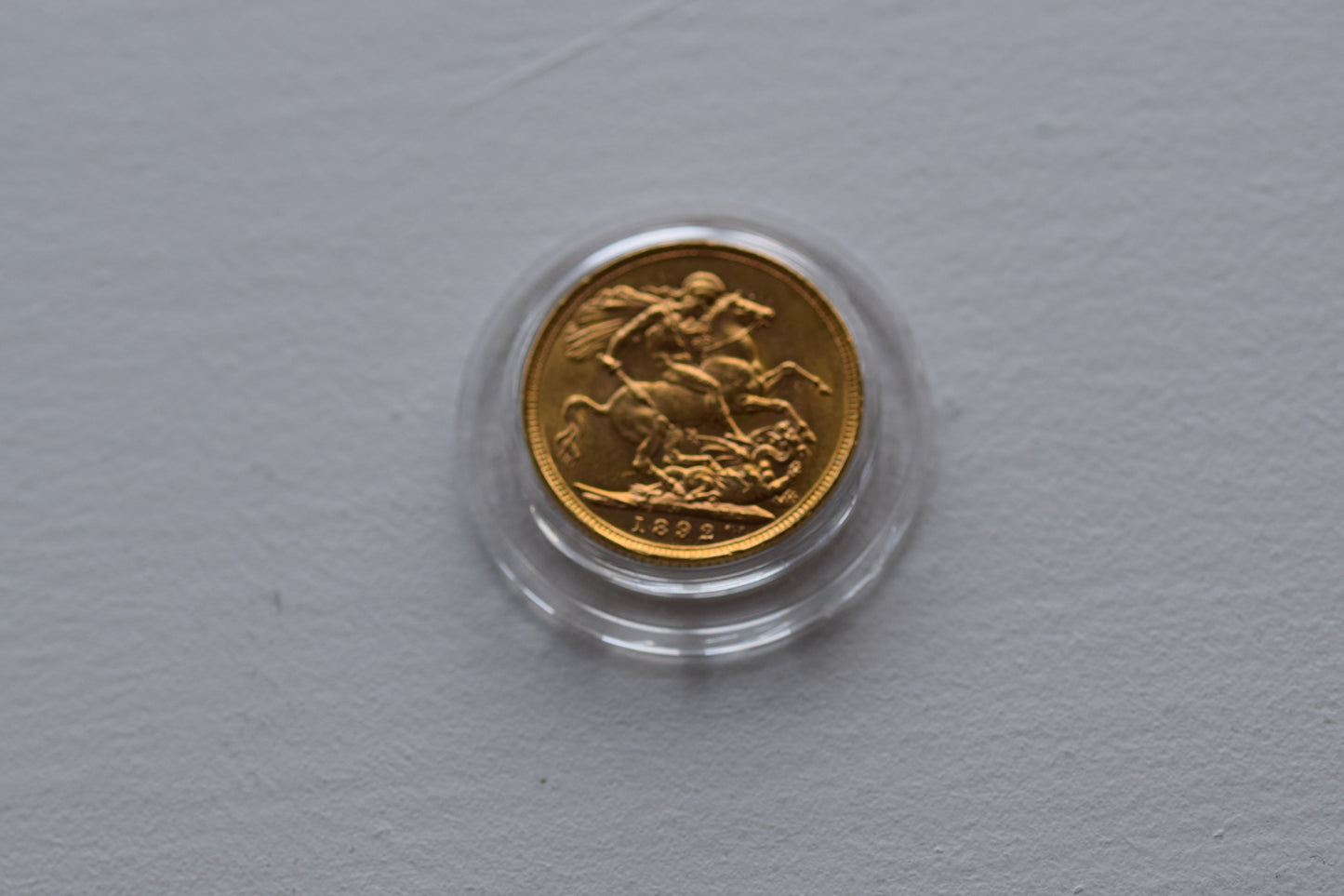 1892 Queen Victoria George & Dragon Gold Sovereign