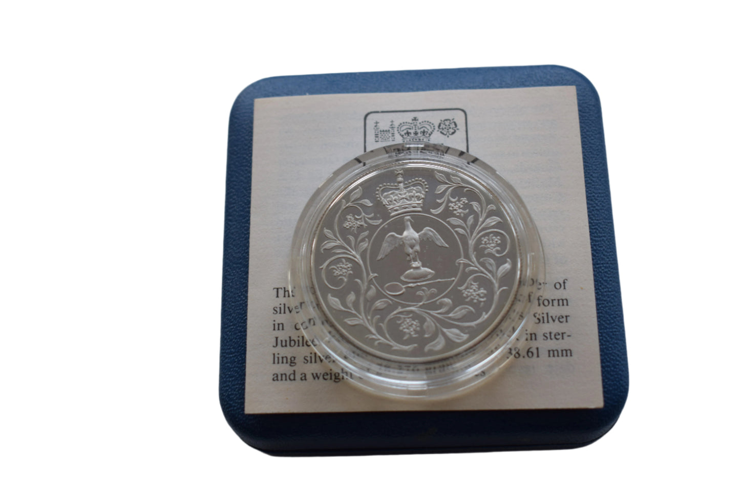 1977 Royal Mint QE II Silver Jubilee Silver Proof Crown
