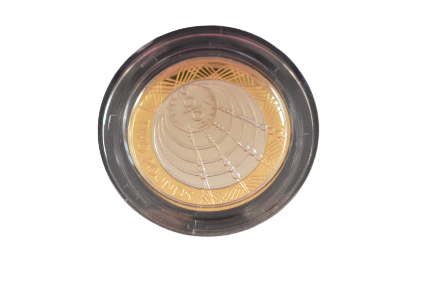2001 Royal Mint Centenary Marconi £2 Silver Piedfort Proof coin