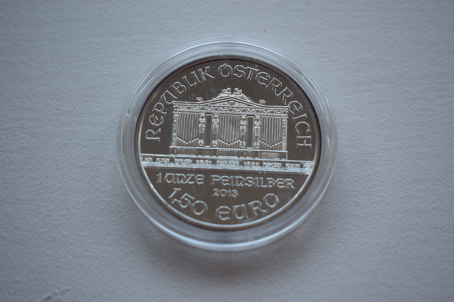 2013 Austrian Philharmonic 1 oz .999 Silver Coin