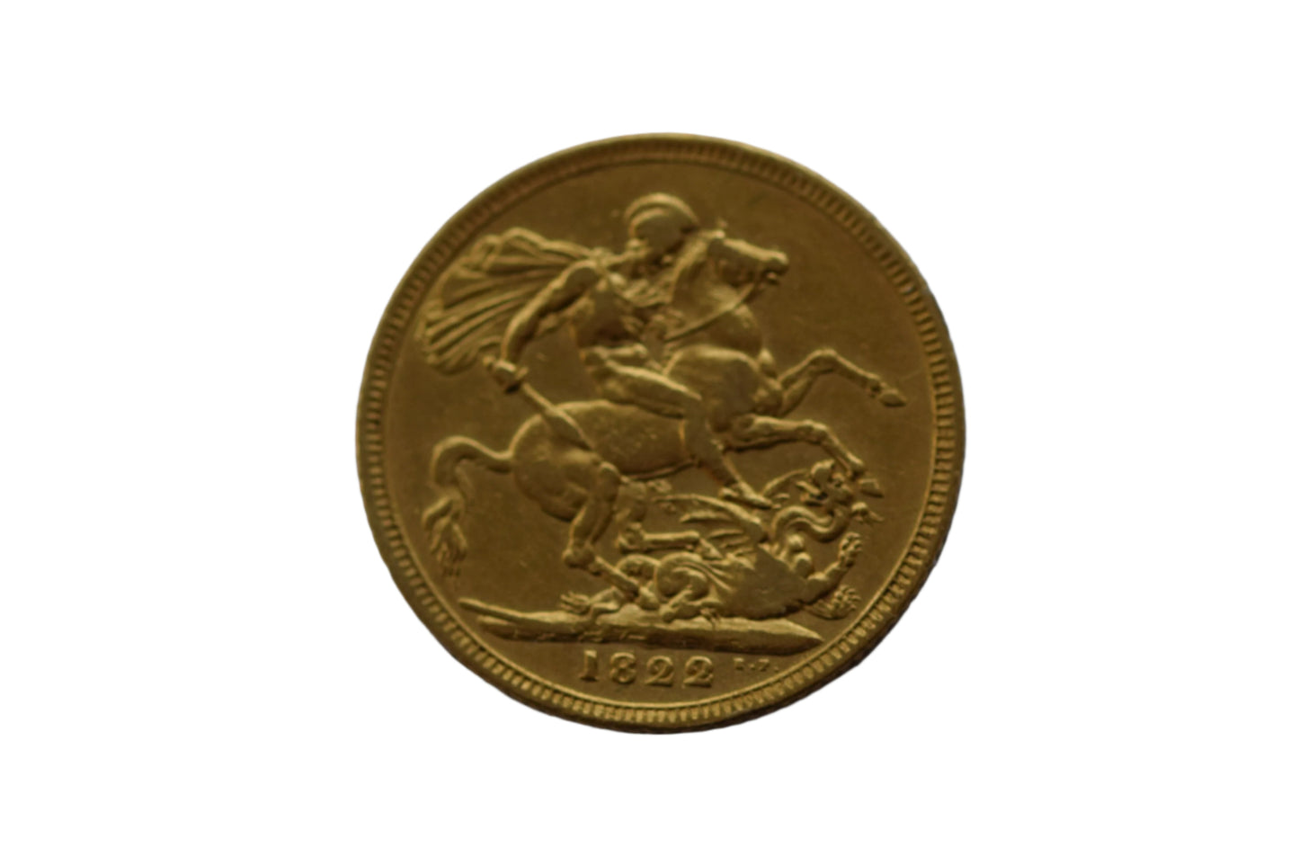 1822 Georgius IIII George & the Dragon Gold Sovereign