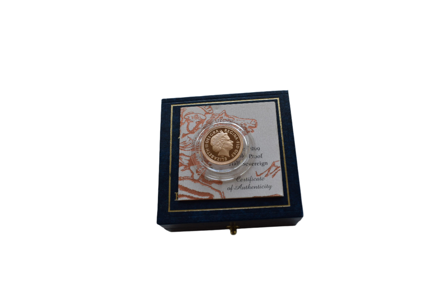 1999 RM George and Dragon Gold Proof Half Sovereign
