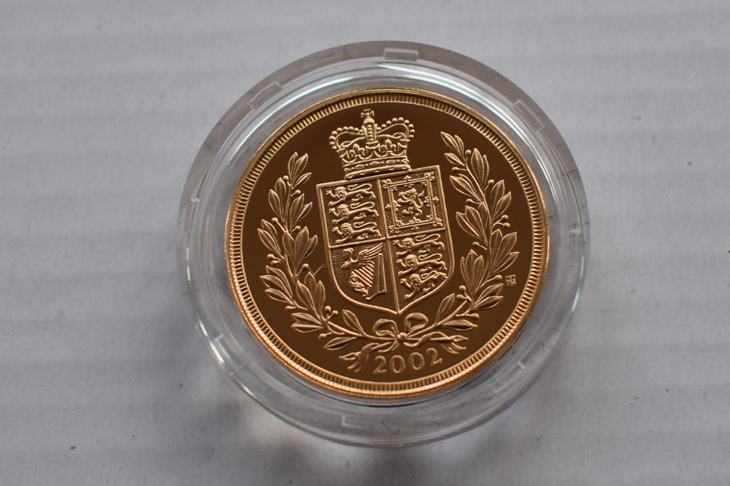 2002 RM Golden Jubilee Design Gold Proof 3 Coin Sovereign Set