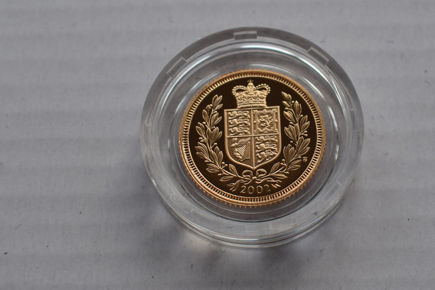 2002 RM Golden Jubilee Design Gold Proof 3 Coin Sovereign Set
