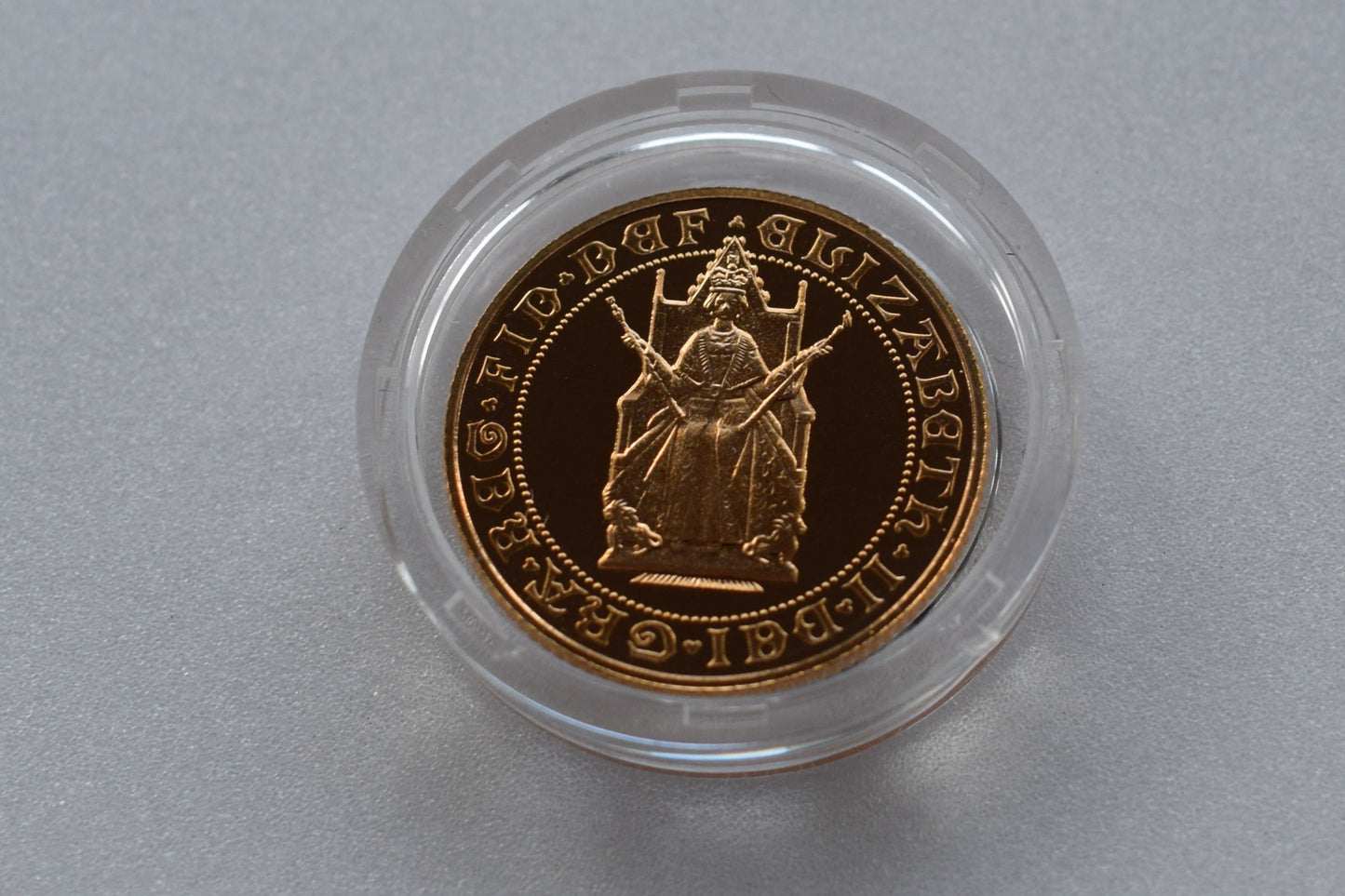 1989 Royal Mint 500th Anniversary Gold Proof 3 Coin Sovereign Set