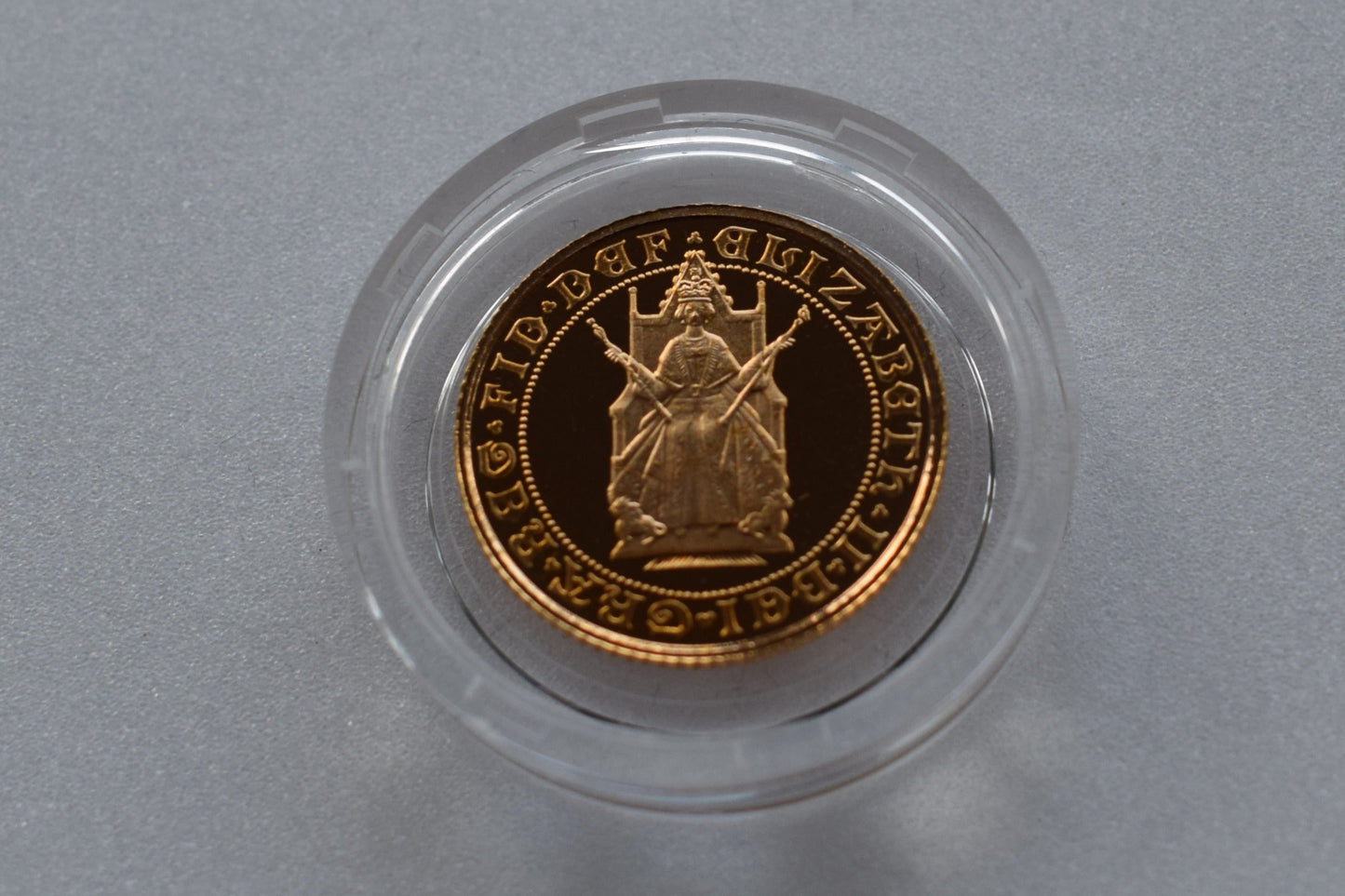 1989 Royal Mint 500th Anniversary Gold Proof 3 Coin Sovereign Set