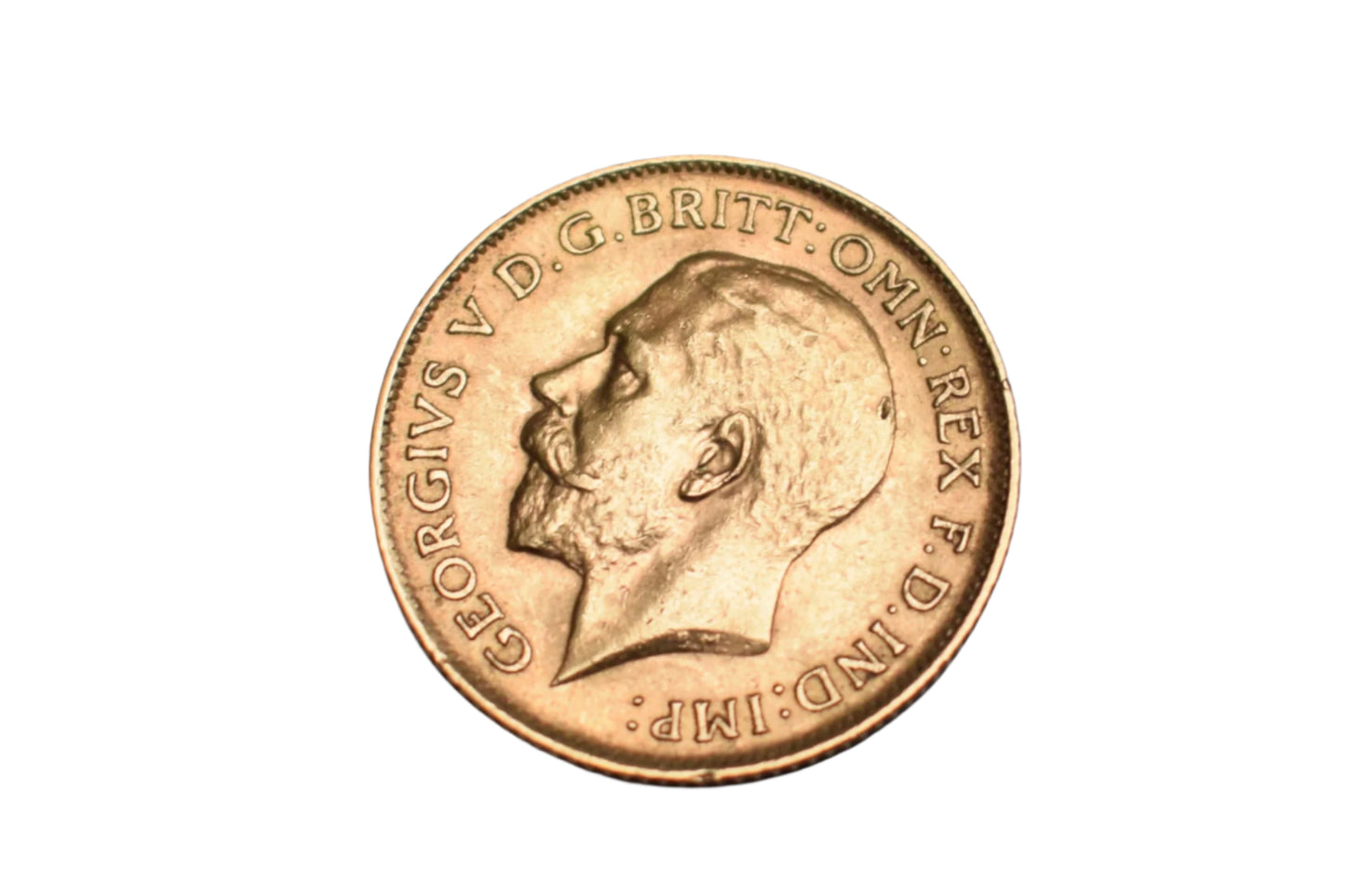 1912 George V Gold Half Sovereign
