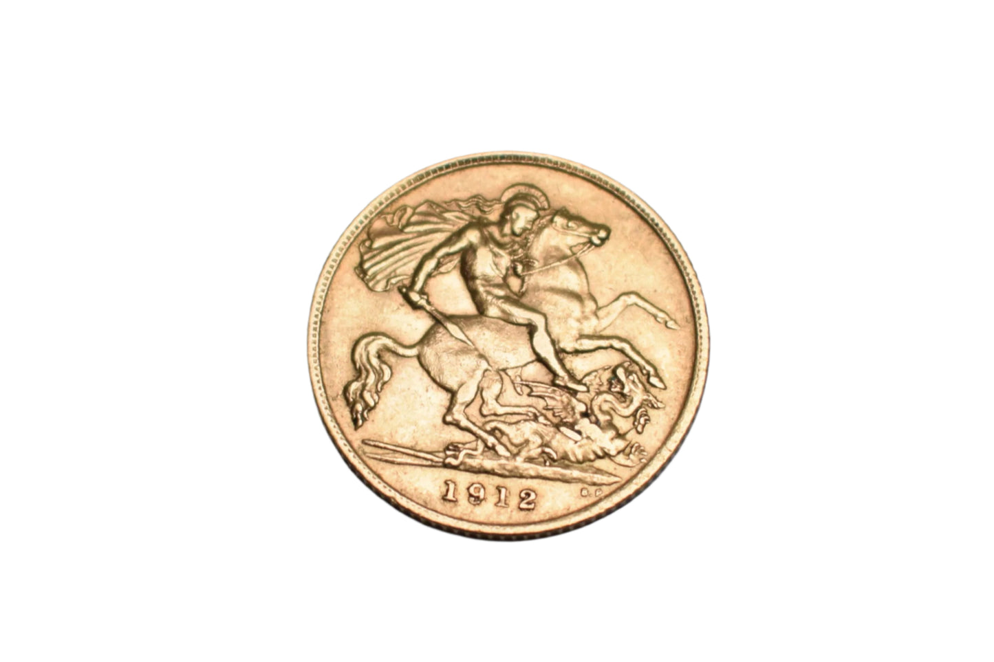 1912 George V Gold Half Sovereign