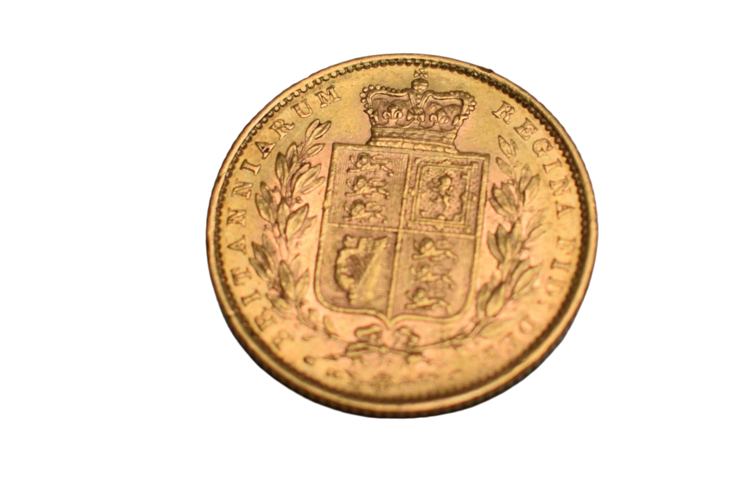 1871 Young Head Shield (Die26) Gold Sovereign