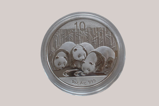 2013 Chinese Mint One Ounce Silver Panda Coin