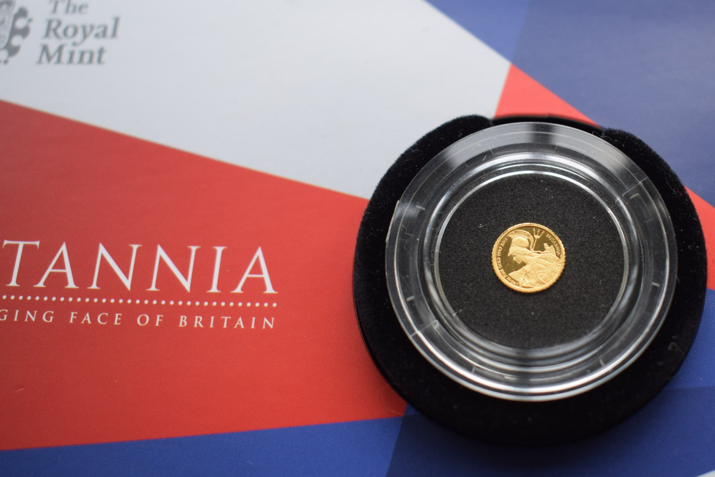 2015 Royal Mint Britannia 1/40 Oz Gold Proof Coin