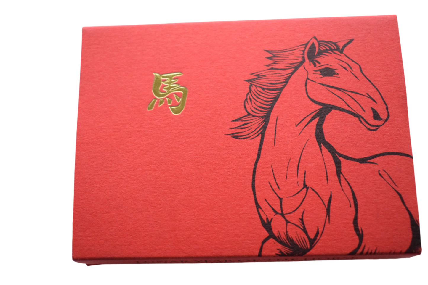 2014 Royal Mint Lunar Year of the Horse 1/10 oz 3.11g BU Gold Coin Box COA