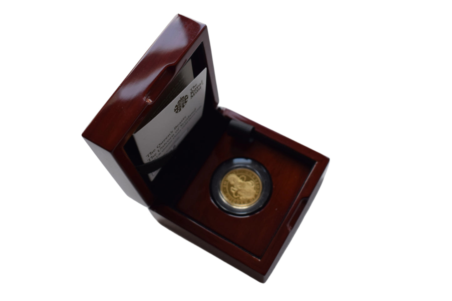 2017 Queens Beasts The Unicorn of Scotland 1/4 oz Gold Proof Coin