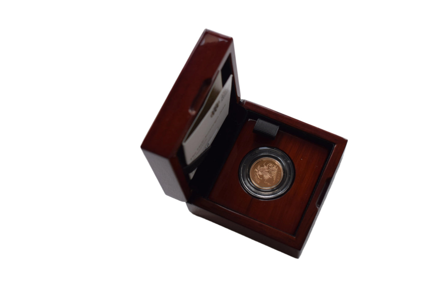 2016 RM QE II JAMES BUTLER (AGW 3.66 g) Half Sovereign Proof Gold Coin Box COA