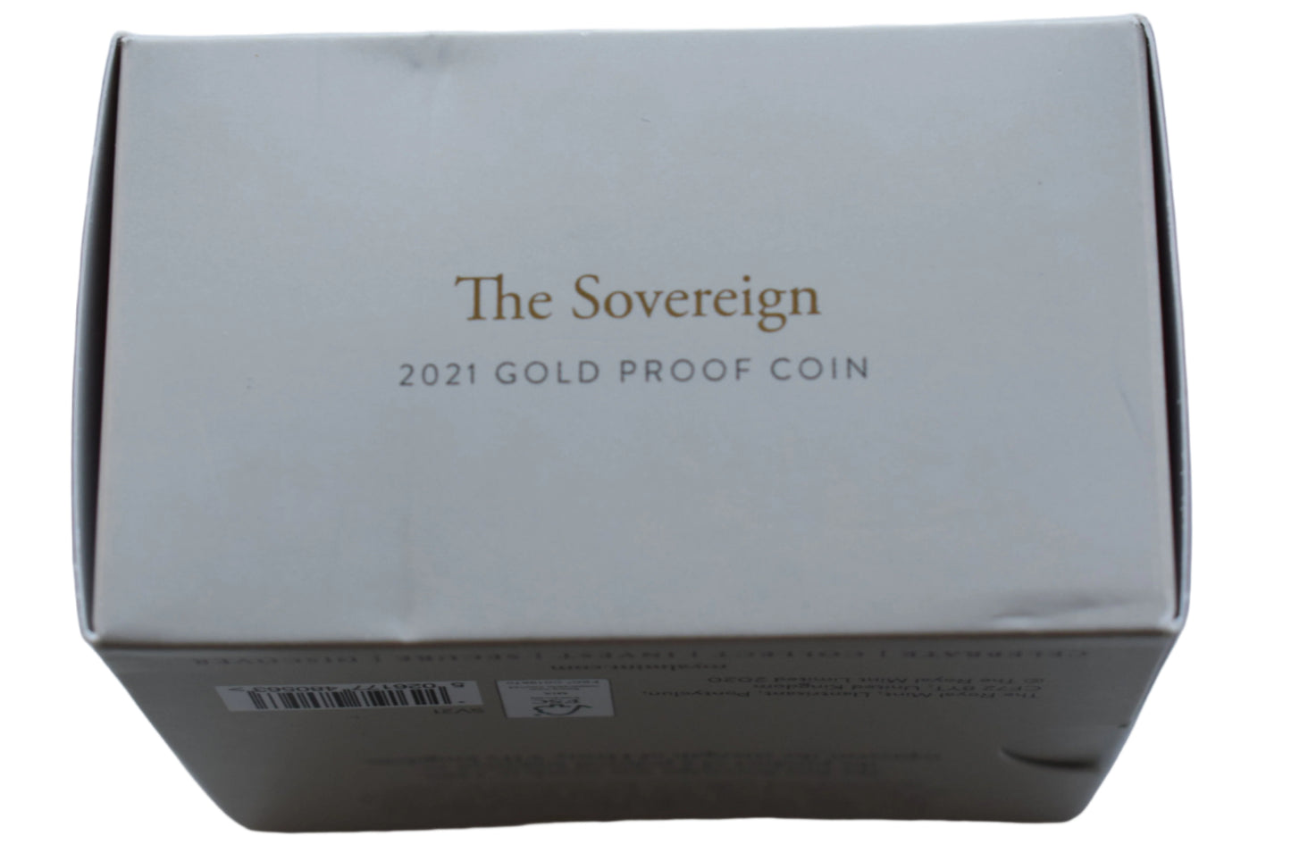 2021 RM QE II 95 Birthday Year Sovereign 7.99 g Proof Gold Coin BOX COA