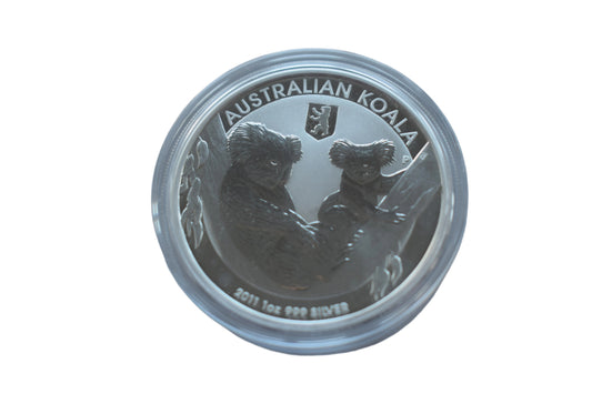 2011 Australia Mint Koala "Lion Privy"  one dollar 1 oz 999 Silver Coin