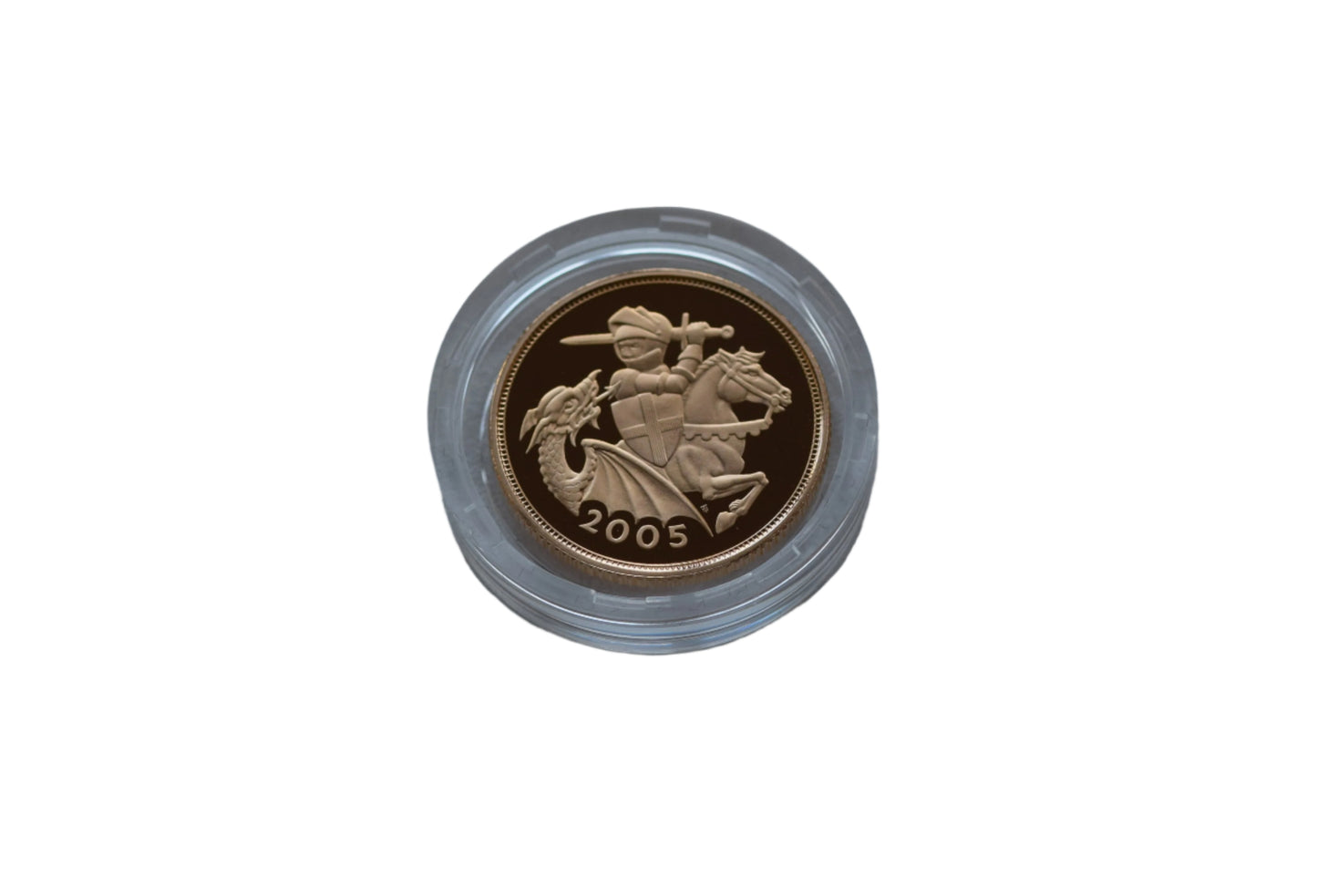 2005 RM George and Dragon Gold Proof Sovereign