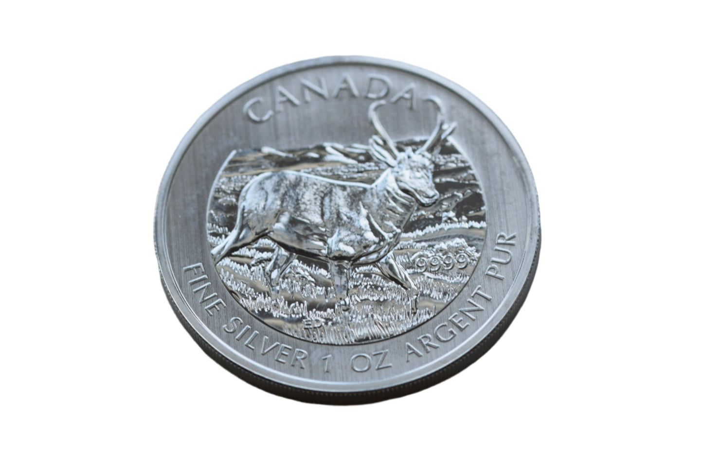 2013 Canada $5 Antelope- 1 oz 9999 Silver Coin